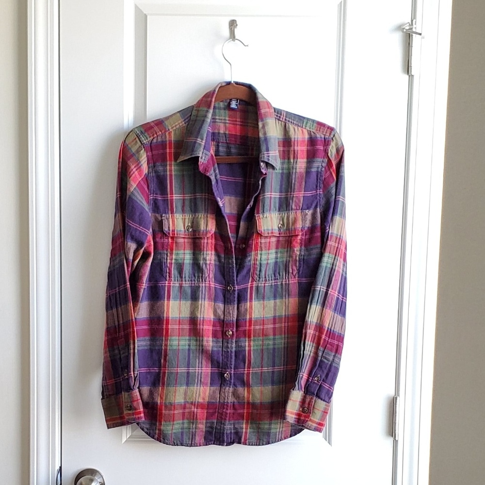 🍂Fall Plaid Shirt Button down